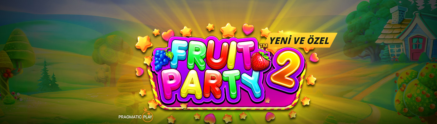 Fruit Party 2’de 100.000 Adet Nakit Spin!