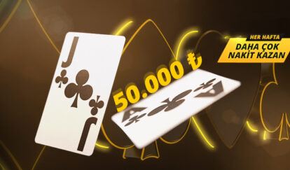 Evolution Blackjack Masalarında 50.000 TL'lik Haftalık Turnuva